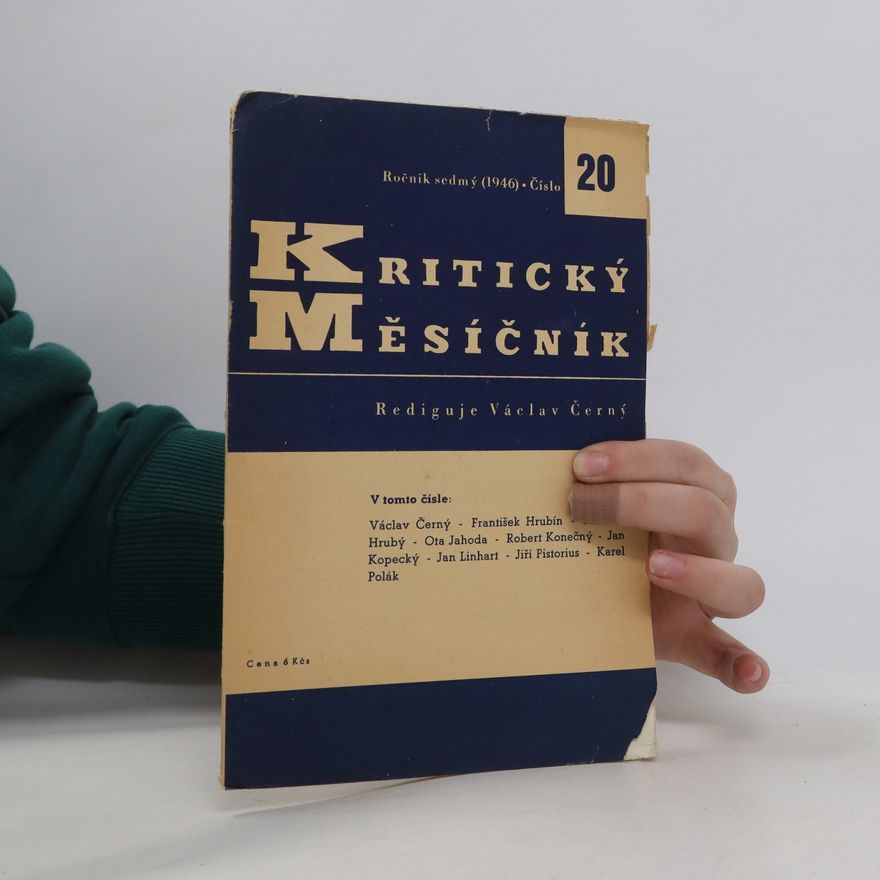 Václav Černý Kritický měsíčník 20/1946