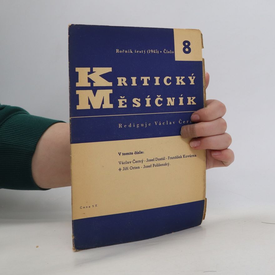 Václav Černý Kritický měsíčník 8