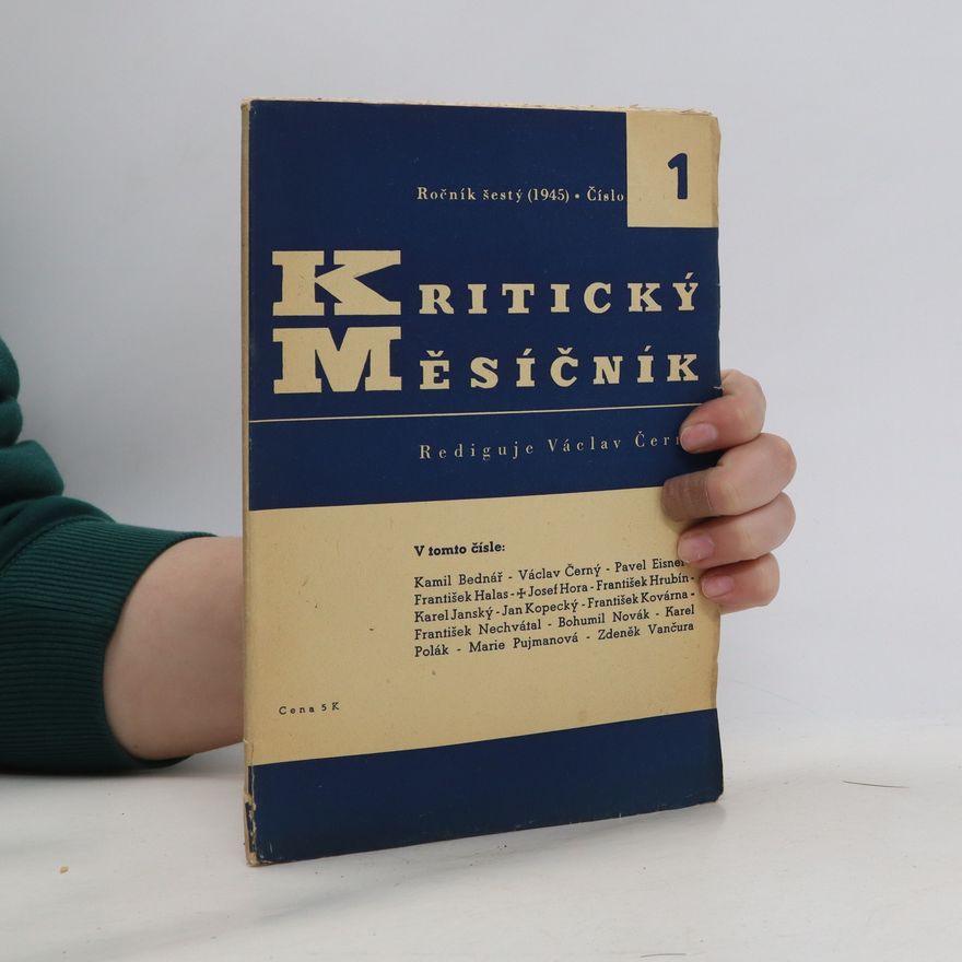 Václav Černý Kritický měsíčník 1