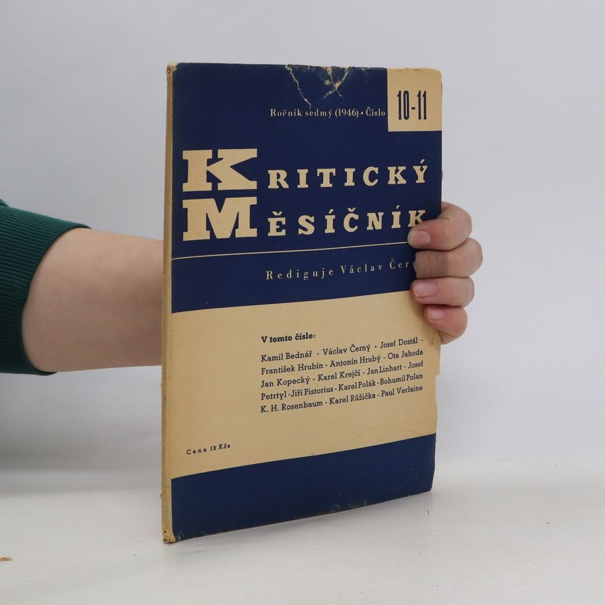 Václav Černý Kritický měsíčník 10-11/1946