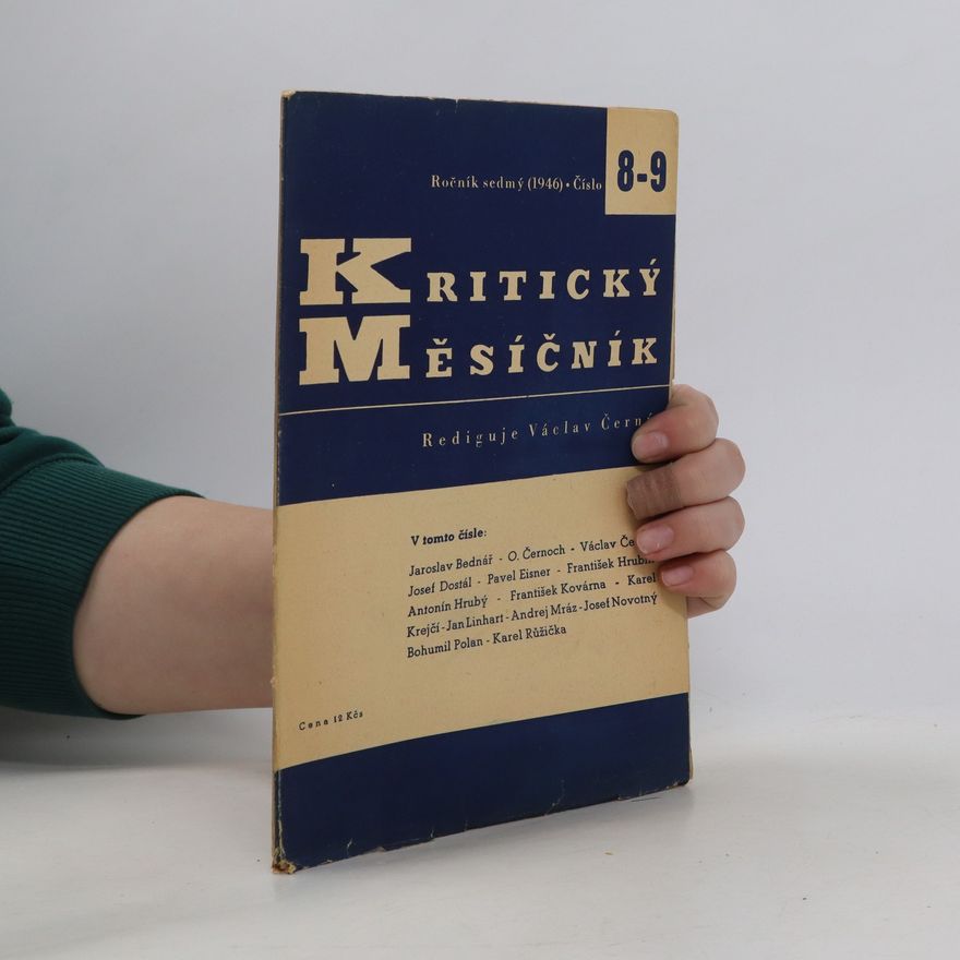 Václav Černý Kristický měsíčník 8-9/1946