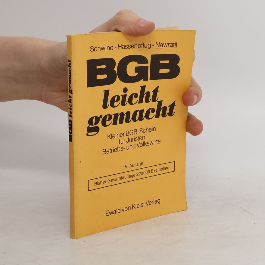 Autorenkollektiv BGB leicht gemacht