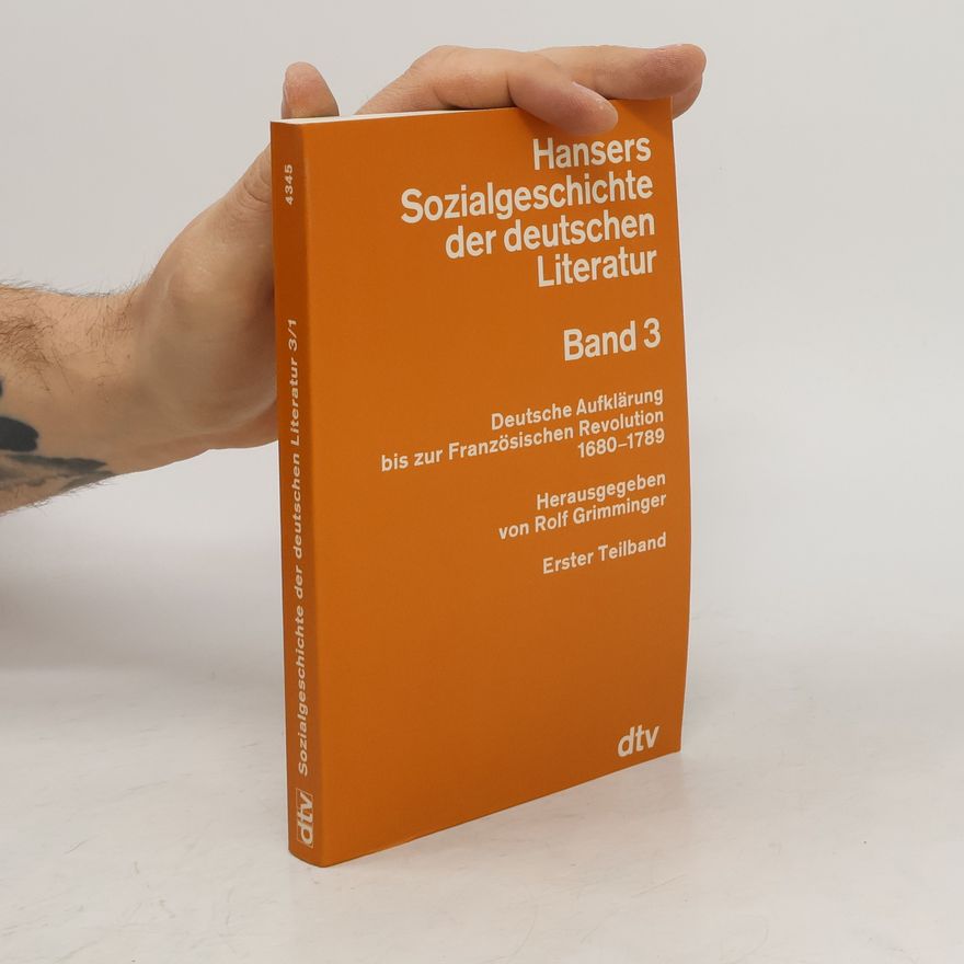 Autorenkollektiv Hansers Sozialgeschichte der deutschen Literatur vom 16. Jahrhundert bis zur Gegenwart