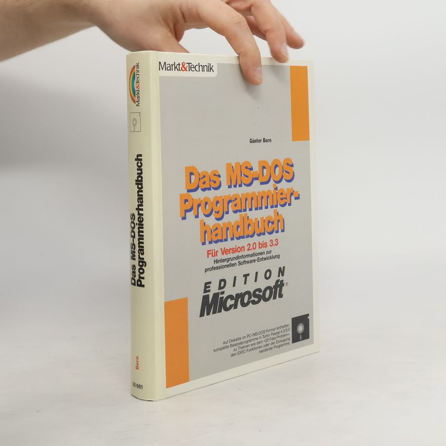 Günter Born Das MS-DOS-Programmierhandbuch