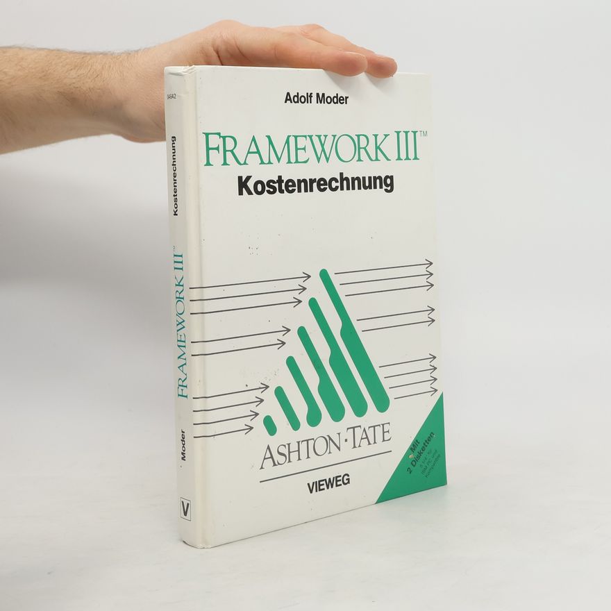 Adolf Moder Kostenrechnung mit Framework III
