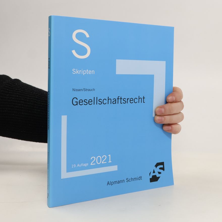 Timm Nissen Skript Gesellschaftsrecht
