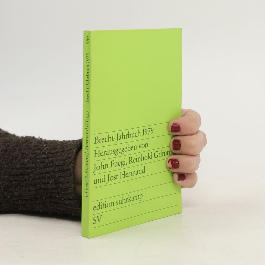 John Fuegi Brecht-Jahrbuch 1979