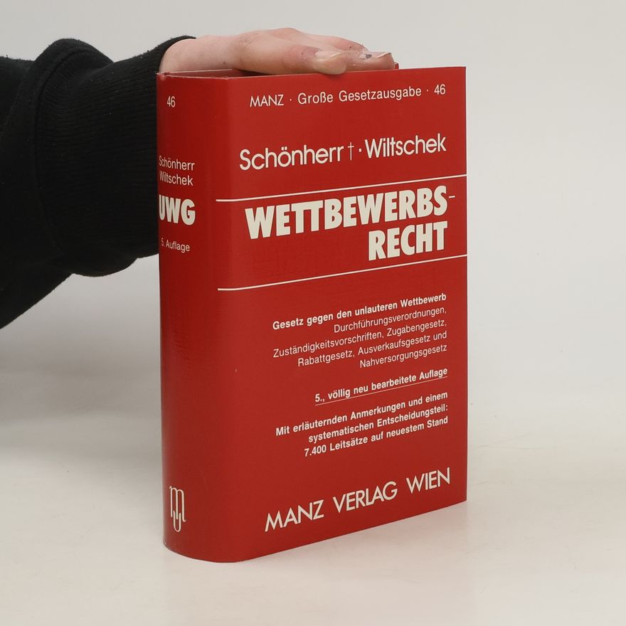 Lothar Wiltschek Wettbewerbsrecht