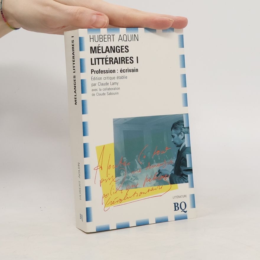 Various authors Mélanges littéraires