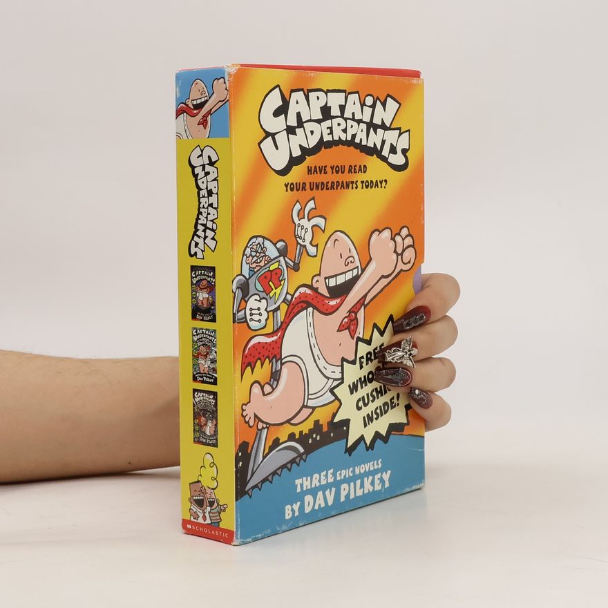 Dav Pilkey Captain Underpants Box Set