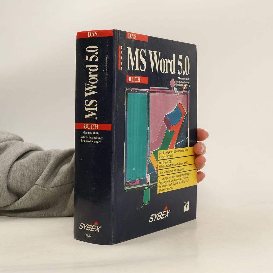 Matthew Holtz Das MS-Word-5.0-Buch
