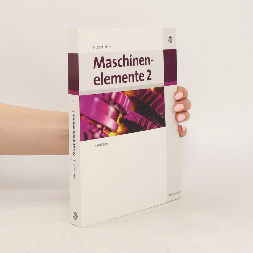 Hubert Hinzen Maschinenelemente 2