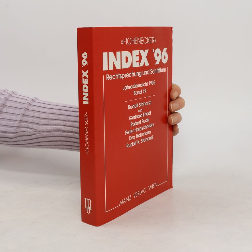 Kolektív autorov Hohenecker. Index ´96