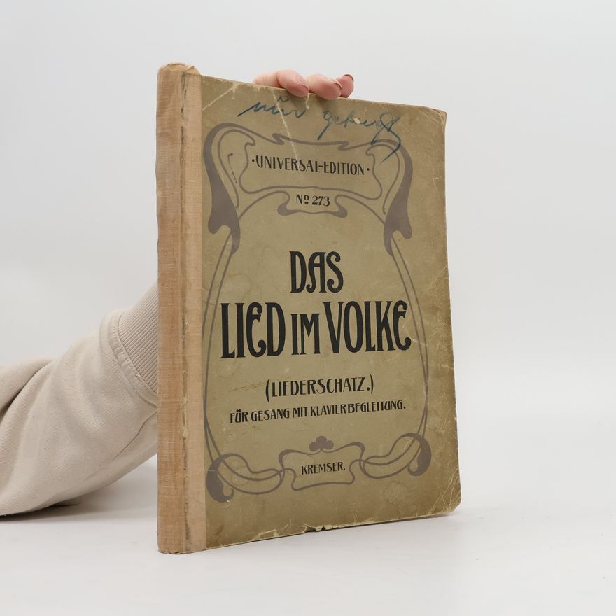 Eduard Kremser Das Lied im Volke