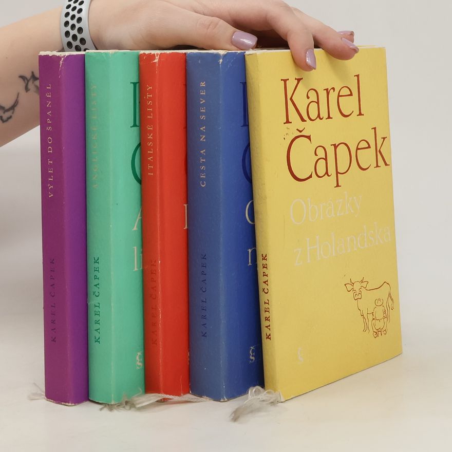 Karel Čapek 5x Karel Čapek (5 svazků)