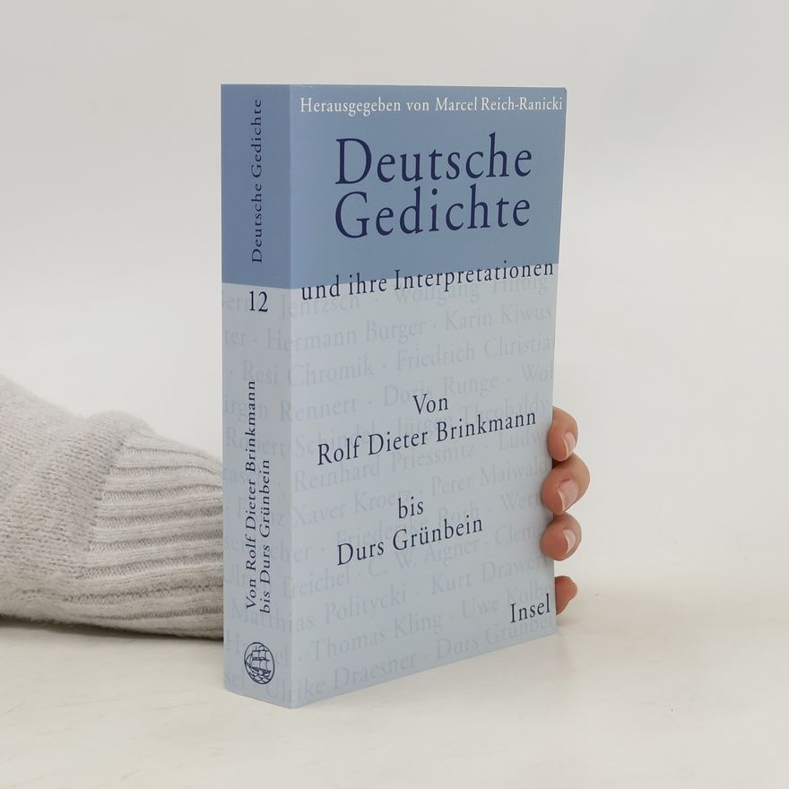Rolf Dieter Brinkmann Deutsche Gedichte und ihre Interpretationen 12
