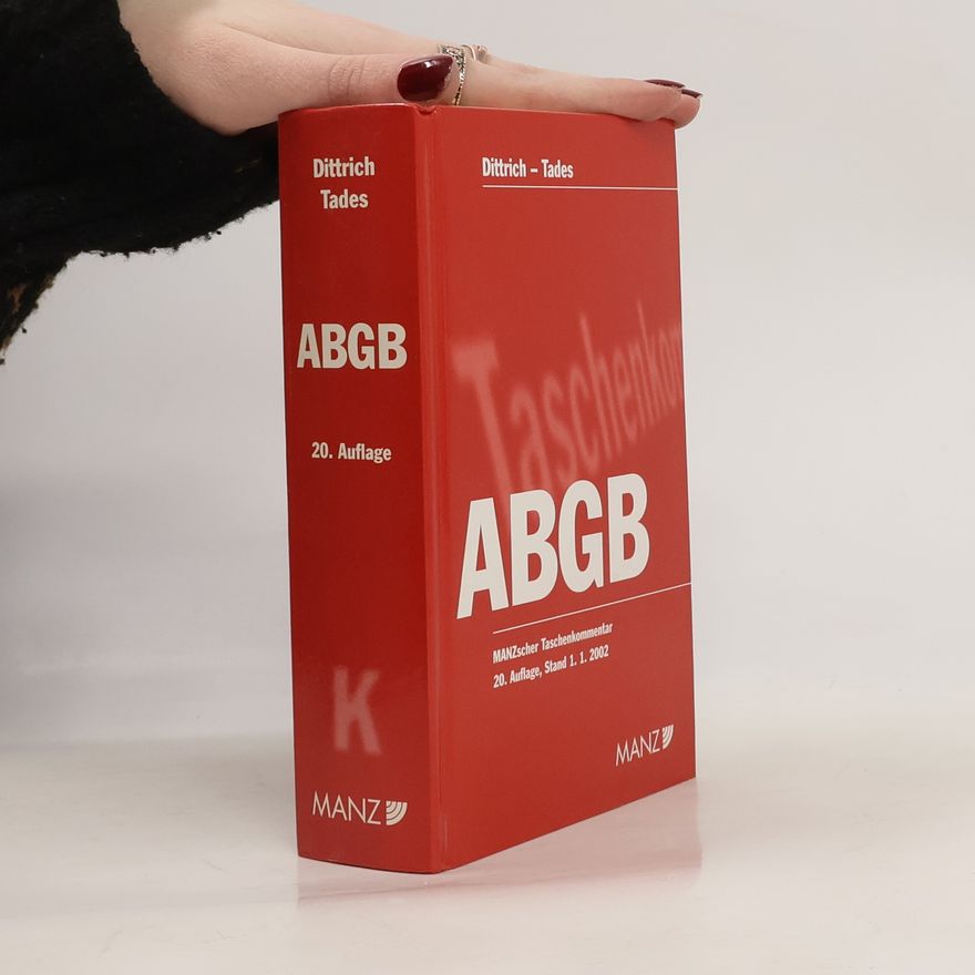 Autorenkollektiv Das Allgemeine bürgerliche Gesetzbuch