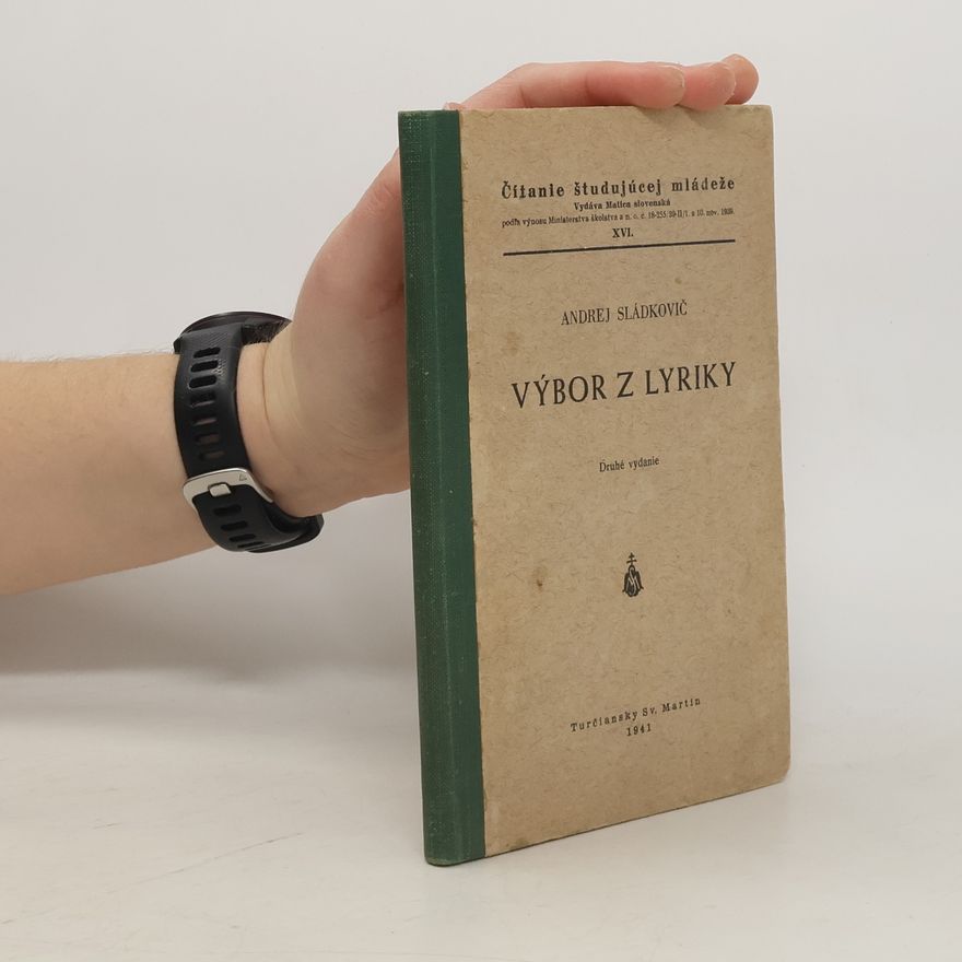Andrej Sládkovič Výbor z lyriky
