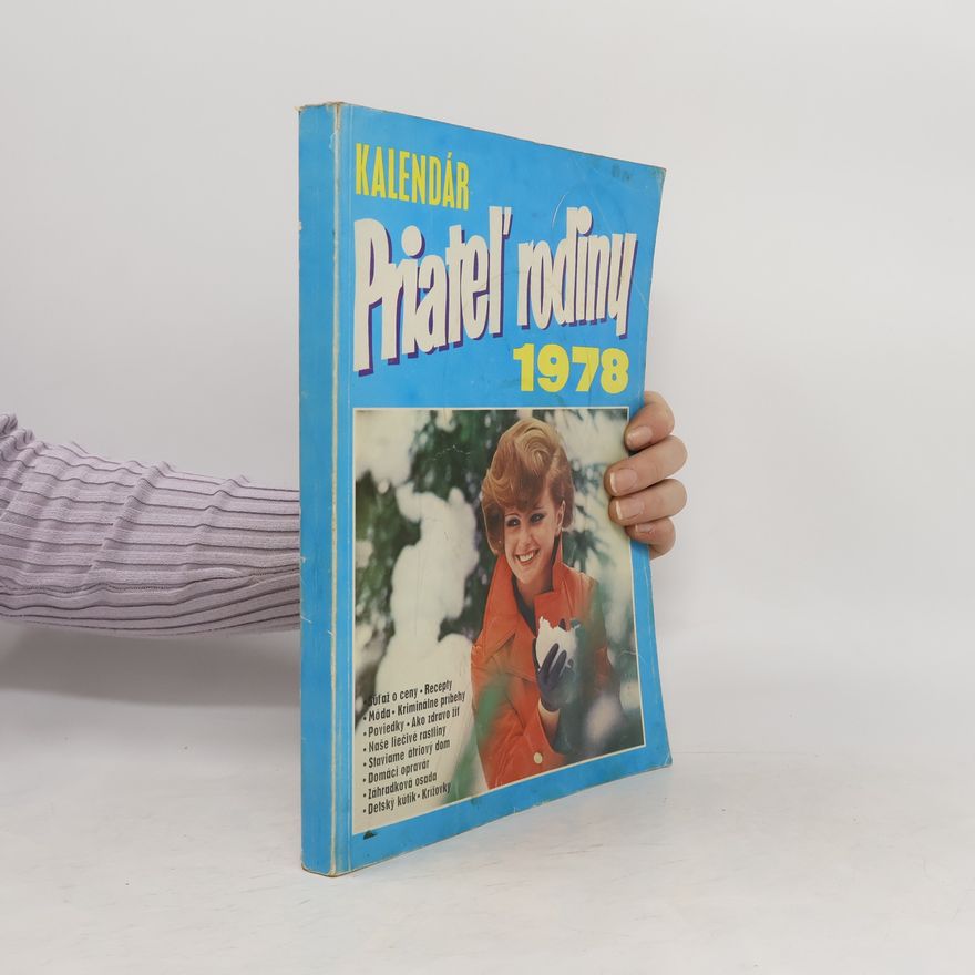 Collectif d'auteurs Kalendár Priateľ rodiny 1978