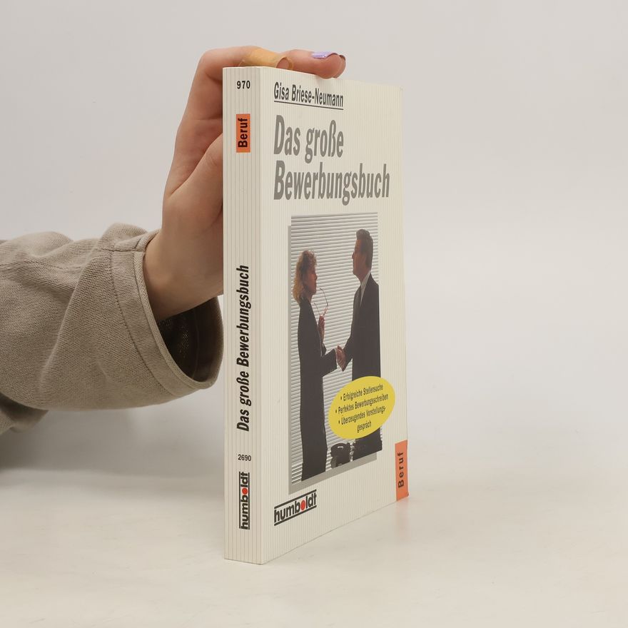 Gisa Briese Neumann Das grosse Bewerbungsbuch