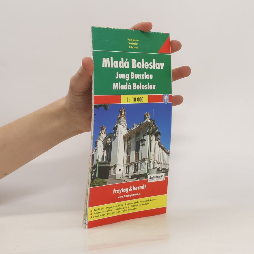 Autorenkollektiv Mladá Boleslav. Jung Bunzlau. Maldá Boleslav 1:10 000