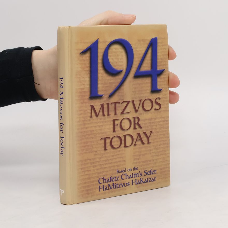 Auteurscollectief 194 Mitzvos for Today