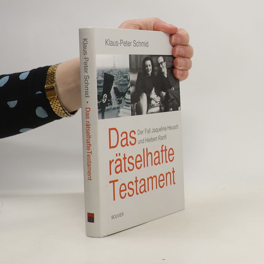 Peter Schmid Das rätselhafte Testament