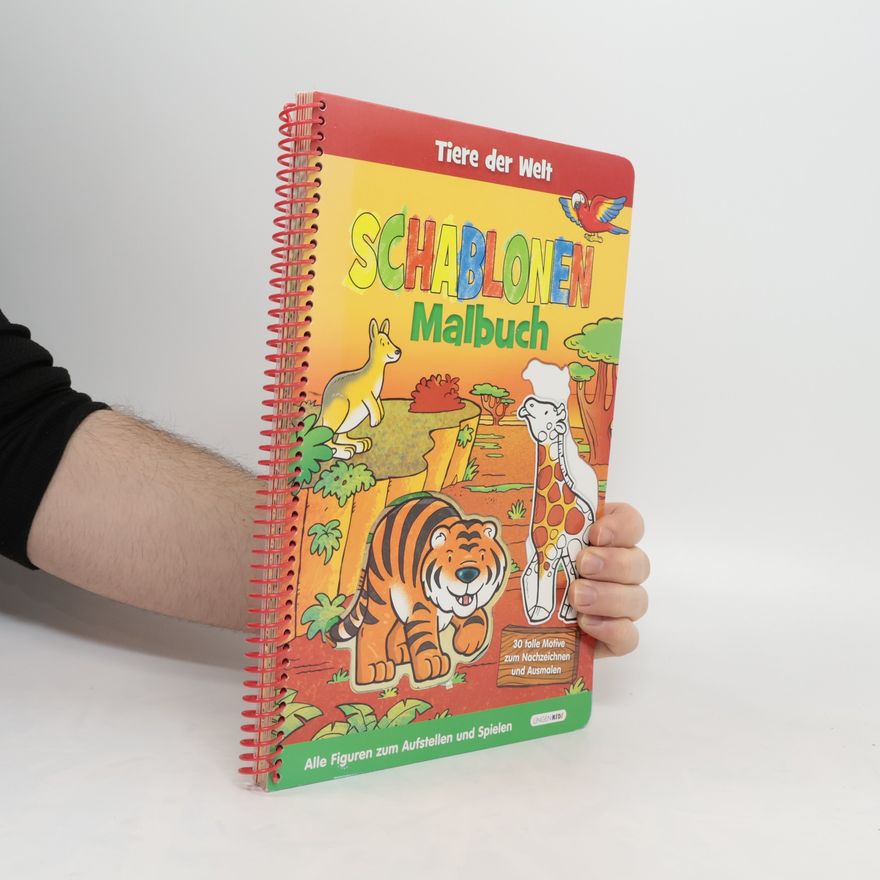 Autorenkollektiv Schablonen Malbuch. Tiere der Welt