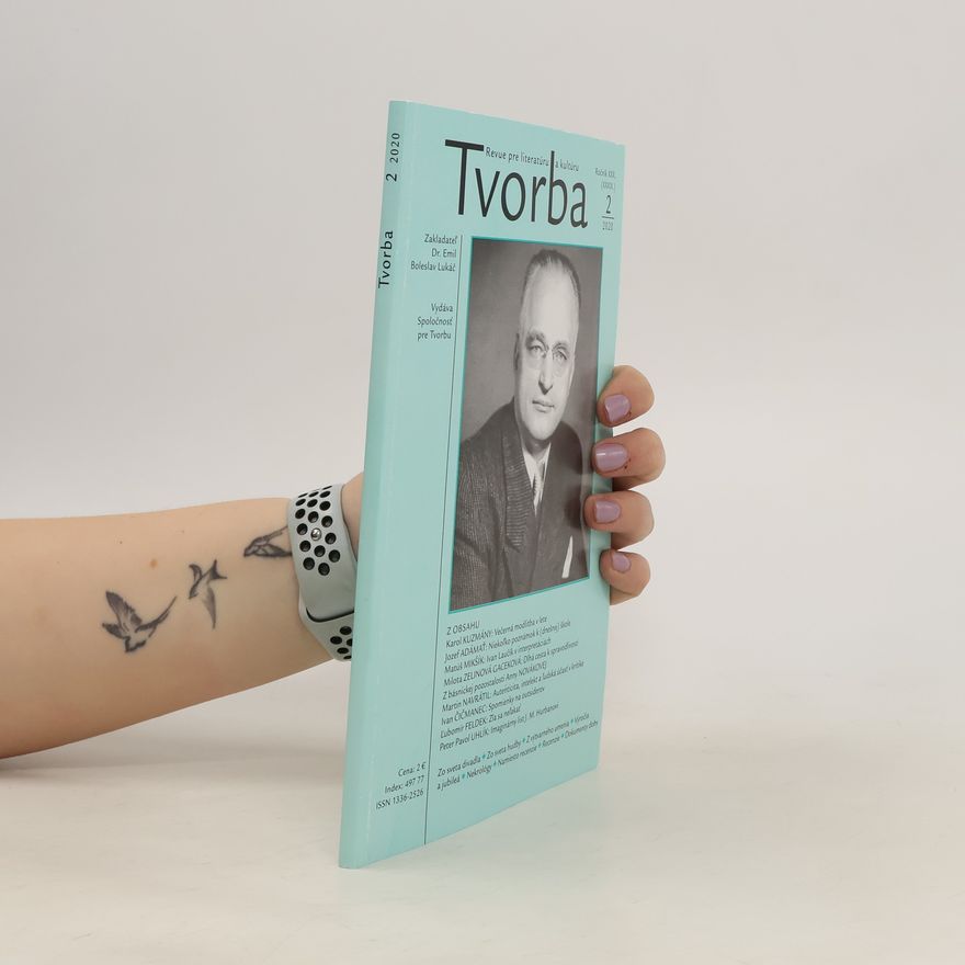 Emil Boleslav Lukáč Revue pre literatúru a kultúru: Tvorba 2/2020