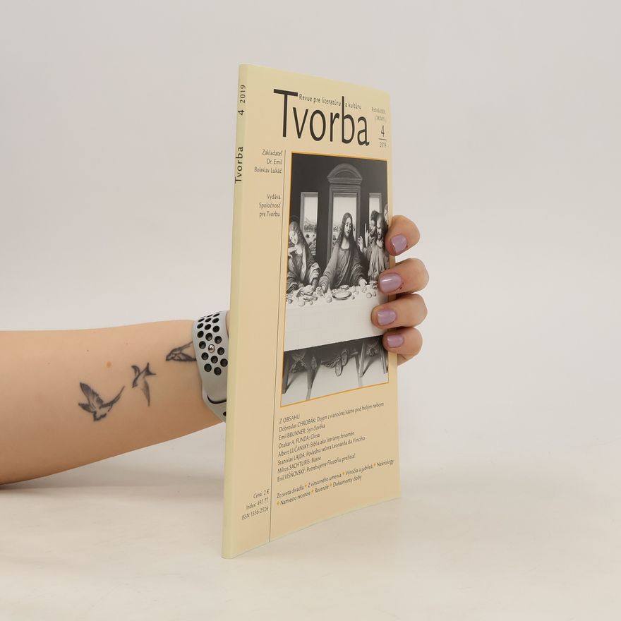Emil Boleslav Lukáč Revue pre literatúru a kultúru: Tvorba 4/2019