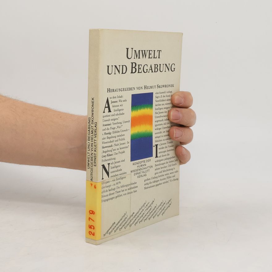 Helmut Skowronek Umwelt und Begabung