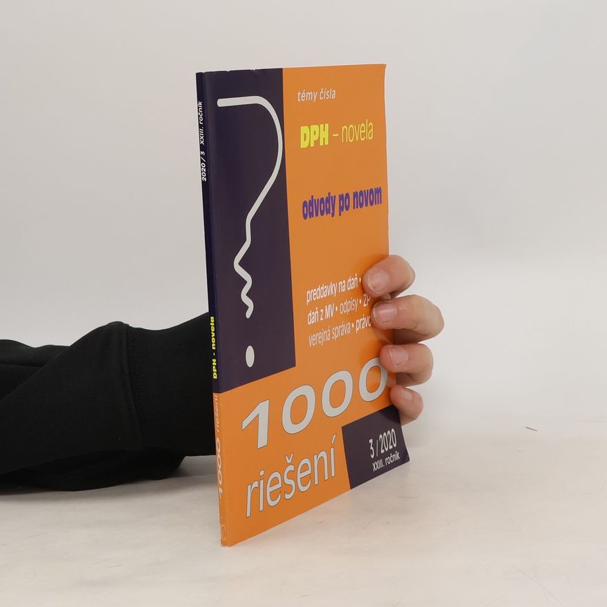 Kolektív autorov DPH - novela. 1000 riešení. 3/2020