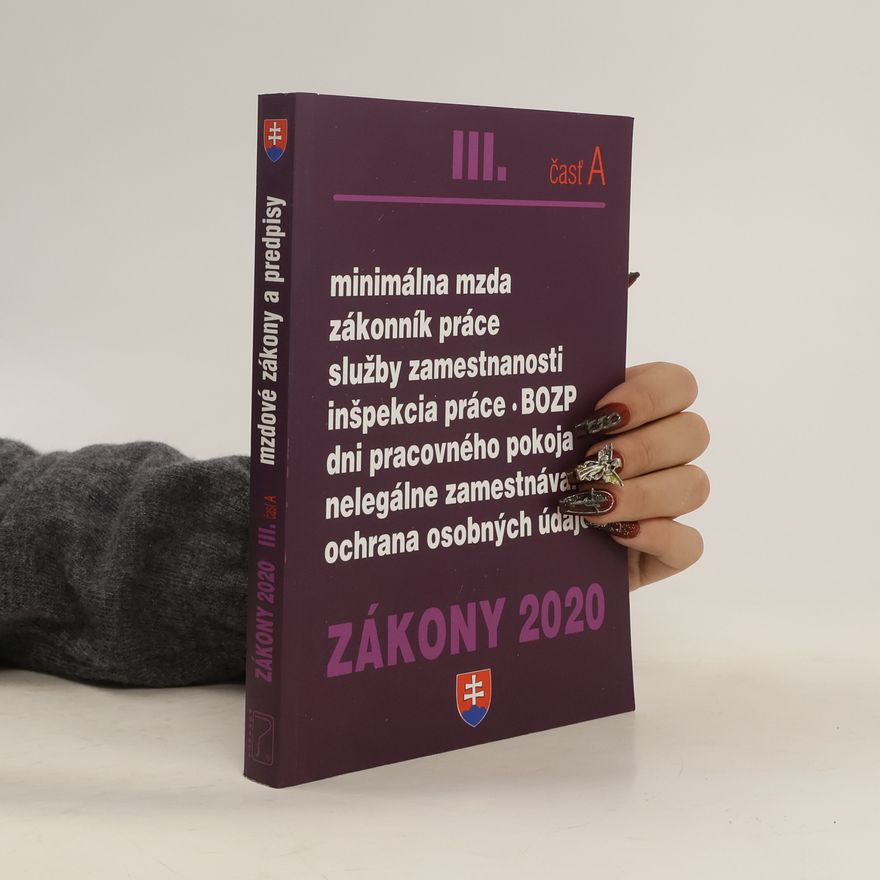 s.r.o. Poradca Zákony 2020 III. časť A