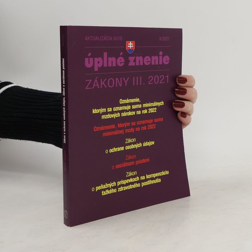 Kolektív autorov Zákon o ochrane osobných údajov. Zákon o sociálnom poistení