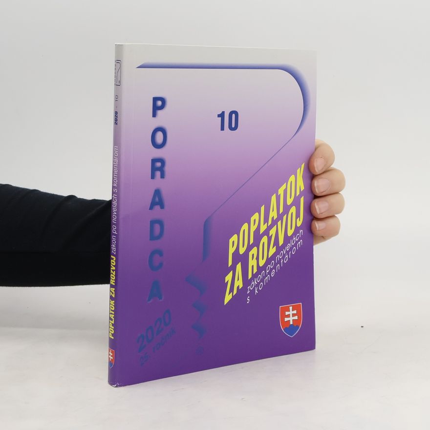 Kolektiv autorů Poradca 10/2020. Poplatok za rozvoj. Zákon po novelách s komentárom