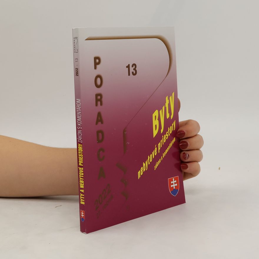 Kolektív autorov Poradca 13/2022. Byty nebytové priestory zákon s komentárom