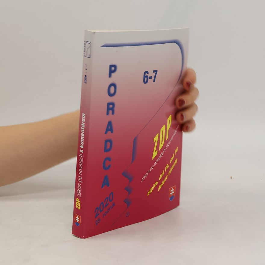 Kolektív autorov ZDP zákon po novelách s komentárom 6-7/2020