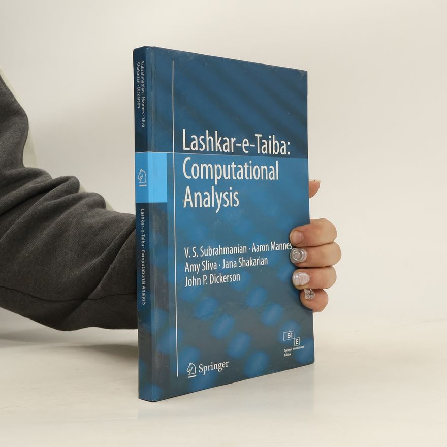 Kolektiv autorů Computational Analysis of Terrorist Groups: Lashkar-e-Taiba
