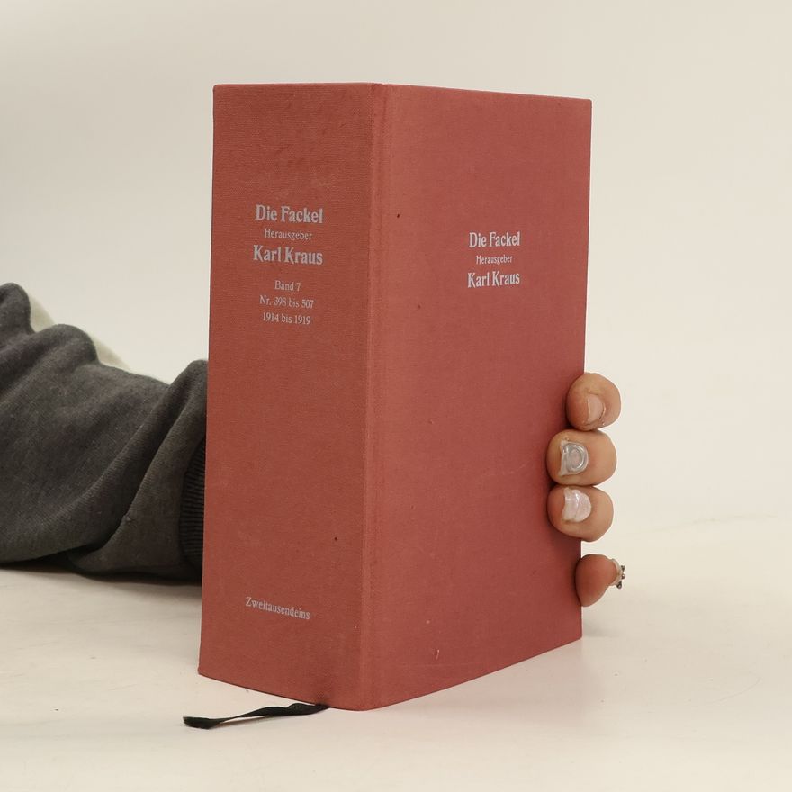 Karl Kraus Die Fackel 7