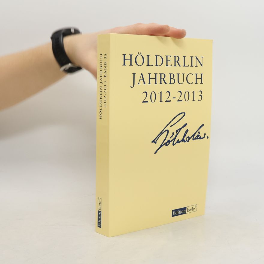 Sabine Doering Hölderlin-Jahrbuch 2012-2013