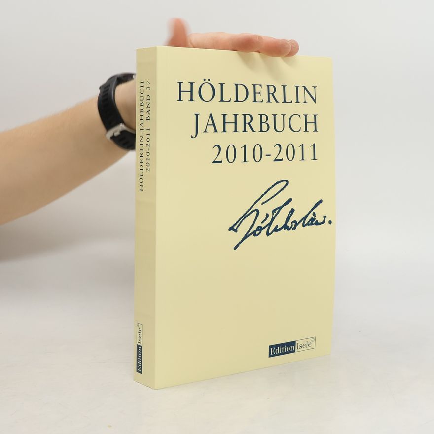 Collectif d'auteurs Hölderlin Jahrbuch 2010-2011