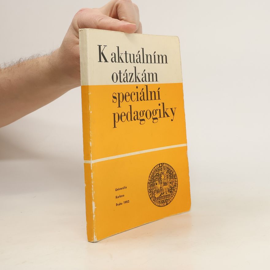 Jaroslav Štípek K aktuálním otázkám speciální pedagogiky