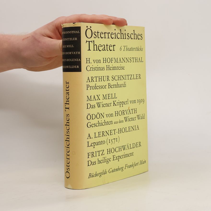 A. Lernet Holenia Österreichisches Theater