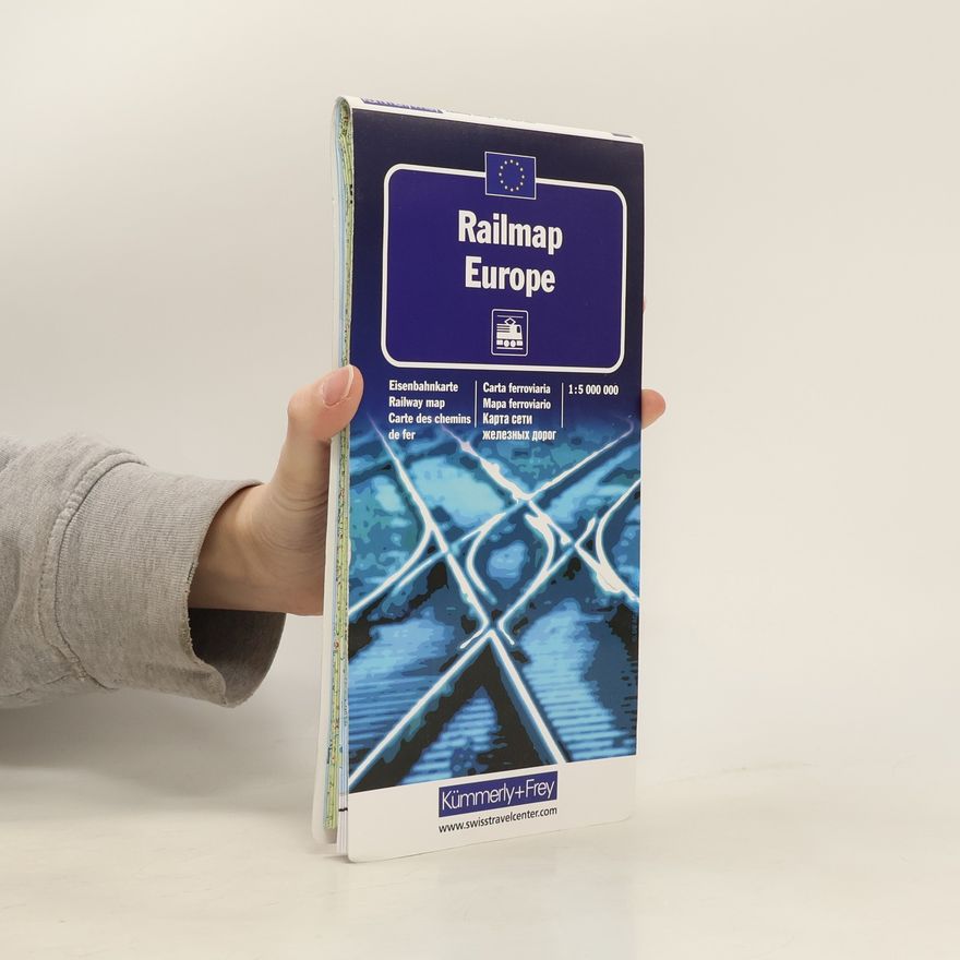 Hallwag Kümmerly+Frey AG Railmap Europa 1:5 Mio.