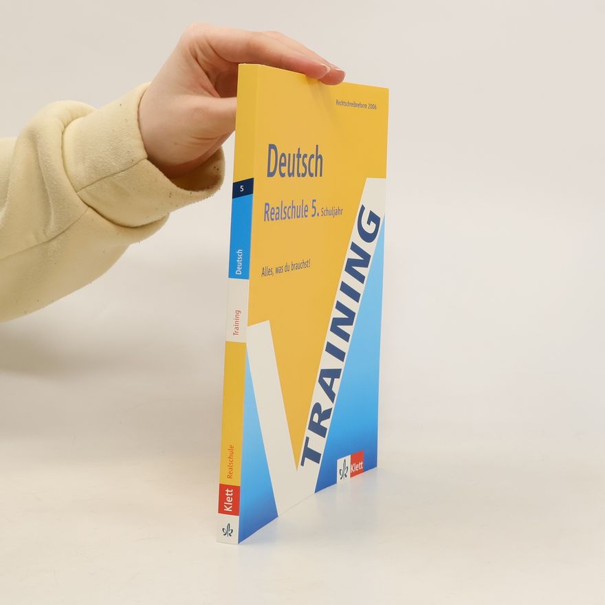 Autorenkollektiv Training Deutsch. Realschule 5. Schuljahr
