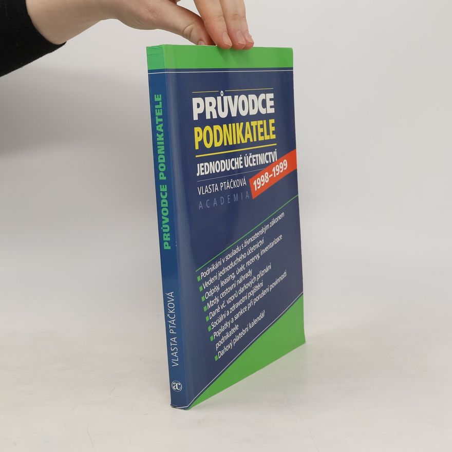 Vlasta Ptáčková Průvodce podnikatele