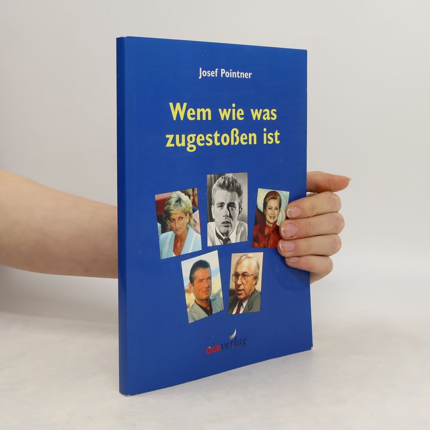 Josef Pointner Wem wie was zugestoßen ist