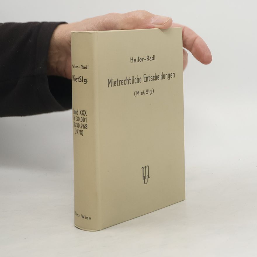 Viktor Heller Mietrechtliche Entscheidungen