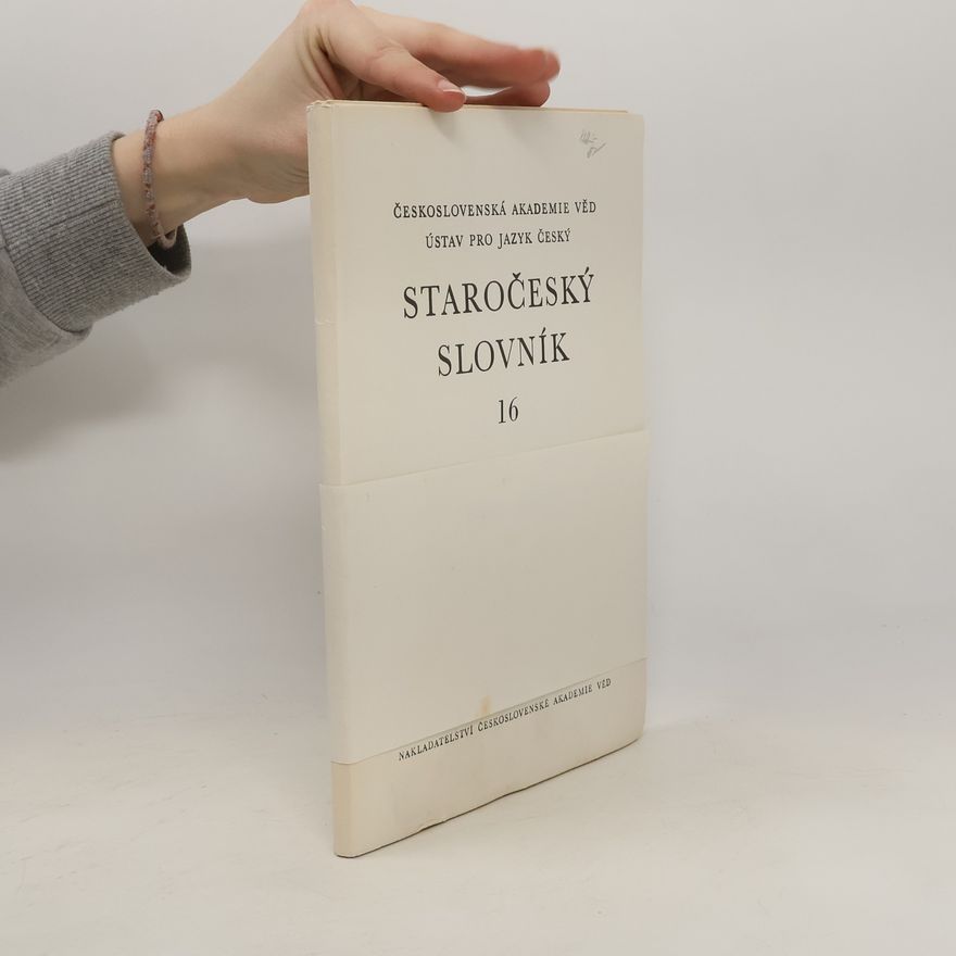 Autorenkollektiv Staročeský slovník 16
