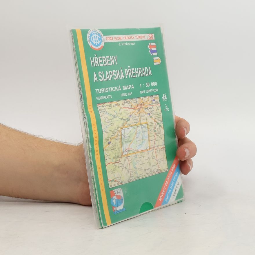 Kolektív autorov Hřebeny a Slapská přehrada. Soubor turistických map